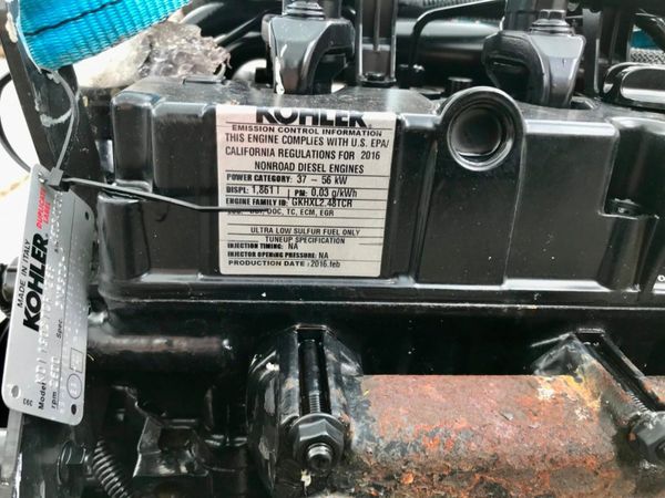 ***  KOHLER KDI 4 CYL DIESEL ENGINE....UNUSED *** 377218403