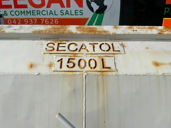 1500lts SECATOL CONCRETE POURING SKIP......1624 377218597
