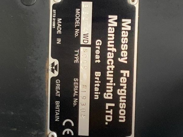 MASSEY FERGUSON MF390 4wd...6566 Hours. tractor 377218619