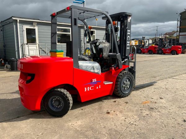 NEW 3.5 Ton FORKLIFT  fork positioners  3 stage 377219008