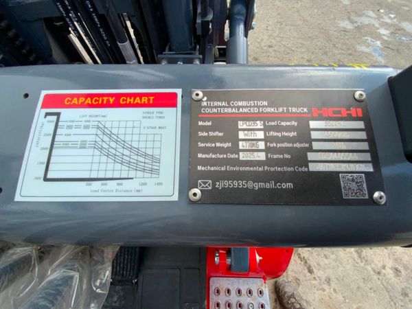 NEW 3.5 Ton FORKLIFT  fork positioners  3 stage 377219015