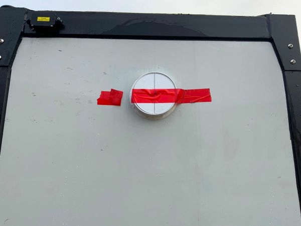 UNUSED SINGLE PORTABLE TOILET CABINET....1036 377219290