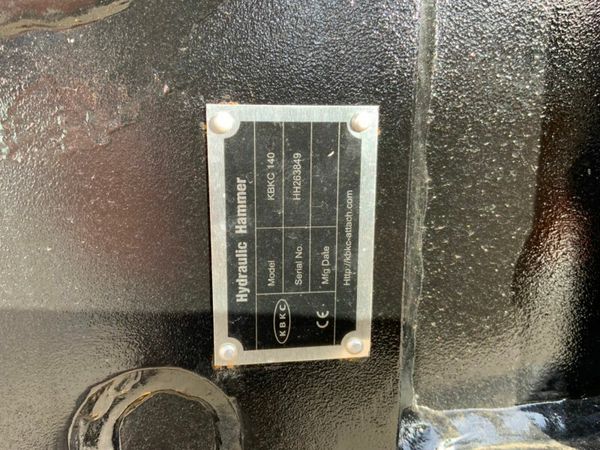 UNUSED KBKC 1400 hammer breaker ....80mm .....2558 377219217
