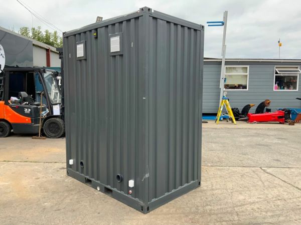 UNUSED DOUBLE CUBICLE TOILET POD.......1045m. 377219378