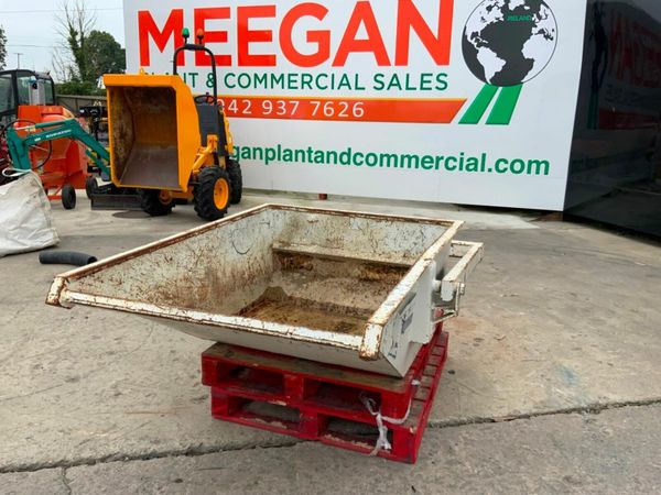 CONQUIP 500lts SELF TIPPING BOAT SKIP......636c. 377219686