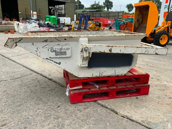 CONQUIP 500lts SELF TIPPING BOAT SKIP......636c. 377219692