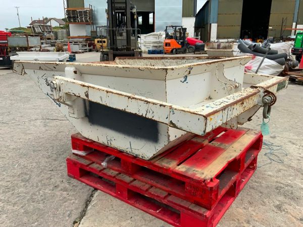 CONQUIP 500lts SELF TIPPING BOAT SKIP......636c. 377219693