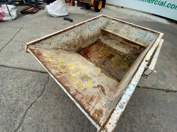 CONQUIP 500lts SELF TIPPING BOAT SKIP......636c. 377219704