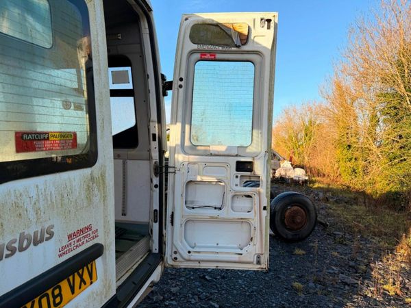Iveco daily mini bus rear doors with glass 377219943