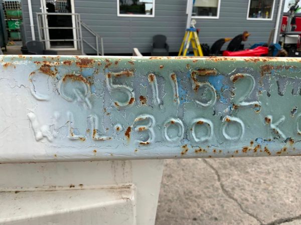 CONQUIP 1500lts SELF TIPPING BOAT SKIP.......158. 377219975