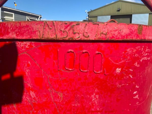 1000 lts SELF TIPPING CIRCULAR SKIP.........3627-3 377220604