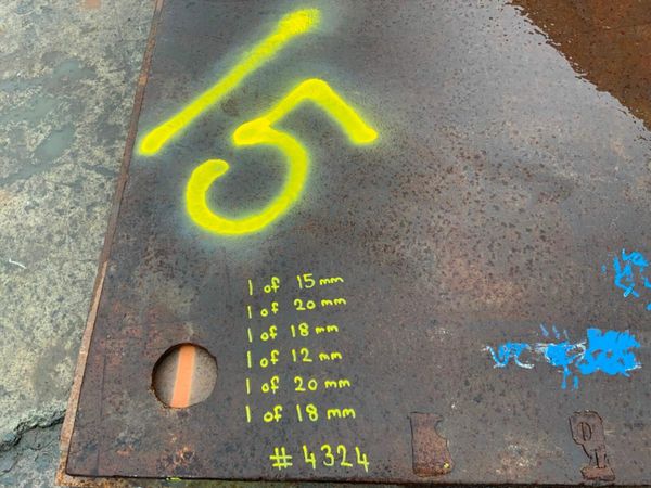 ASSORTED TRENCH COVER / ROAD PLATES....4324. 377220773