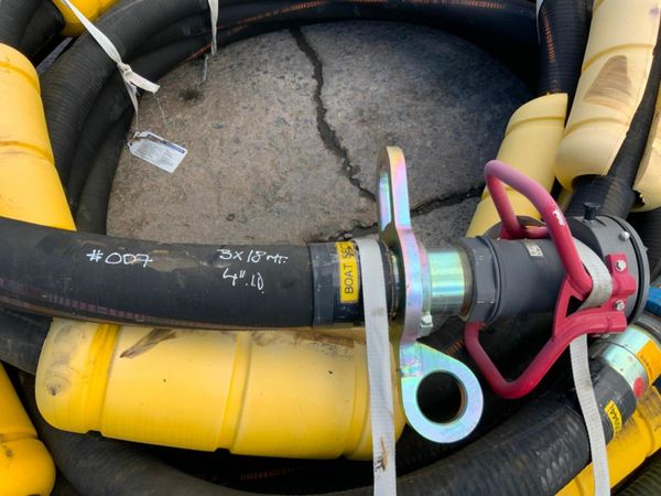 4" x 54mts RUBBER TRANSFER HOSE.........007. 377221451