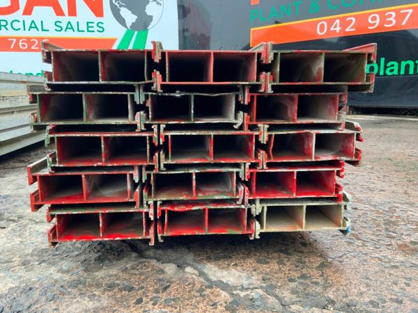 225mm  ALUMINIUM TWIN WEB BEAMS.......118/225. 377221473