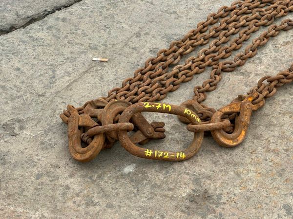 2.7 Metre ...6.7 ton ...lifting chains 4 LEG ..... 377221423