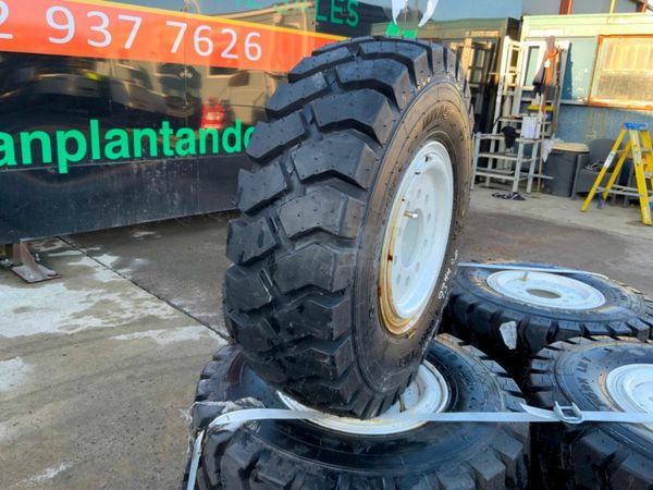 NEW....6.5 x 10 FORK LIFT RIMS & TYRES........642. 377221542