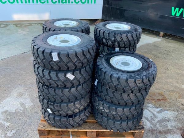 NEW....6.5 x 10 FORK LIFT RIMS & TYRES........642. 377221556