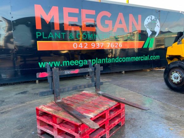 JCB 409 LOADER Q/FIT FORK ATTACHMENT.......4563. 377221643