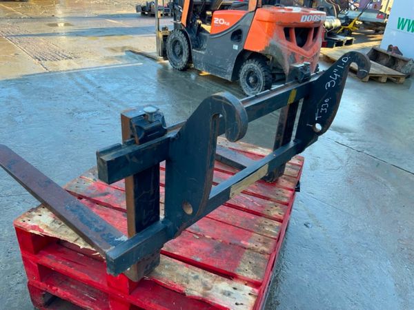 JCB 409 LOADER Q/FIT FORK ATTACHMENT.......4563. 377221647