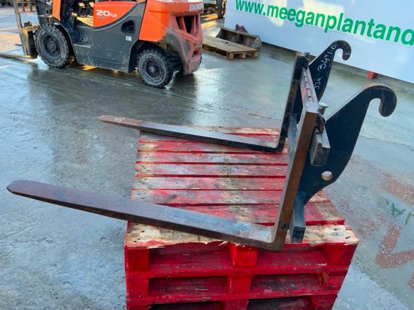 JCB 409 LOADER Q/FIT FORK ATTACHMENT.......4563. 377221648