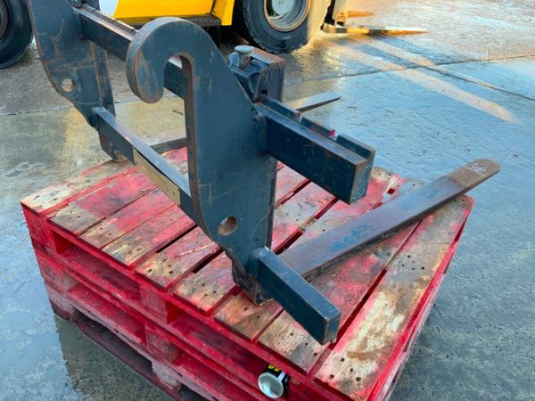 JCB 409 LOADER Q/FIT FORK ATTACHMENT.......4563. 377221651
