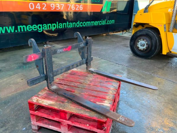 JCB 409 LOADER Q/FIT FORK ATTACHMENT.......4563. 377221657