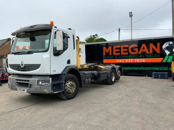 Renault Premium 26 TONNE REAR LIFT PALFINGER HOOK 377221787