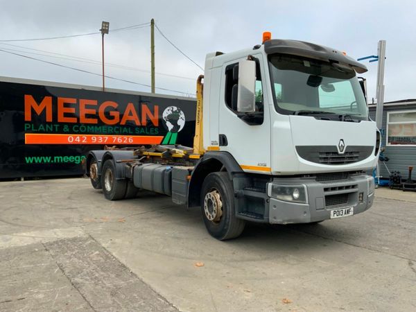 Renault Premium 26 TONNE REAR LIFT PALFINGER HOOK 377221788