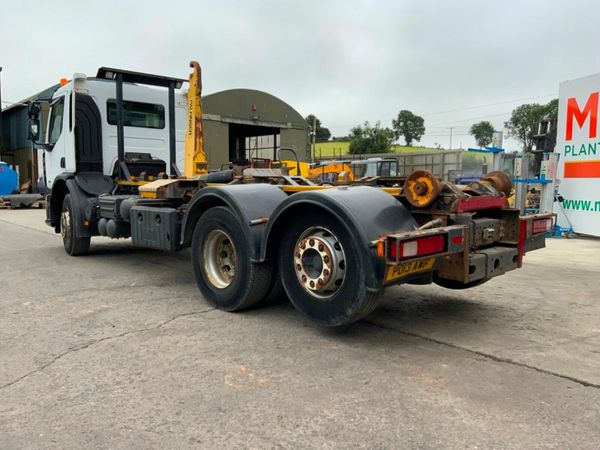 Renault Premium 26 TONNE REAR LIFT PALFINGER HOOK 377221794