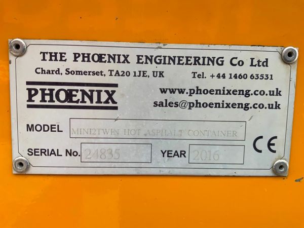 DAF LF 7.5t TWIN COMPARTMENT PHOENIX HOT BOX. 377222061