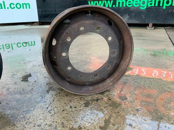 Volvo FM SUPER SINGLE STEEL RIMS...STEER AXLE. 377222028
