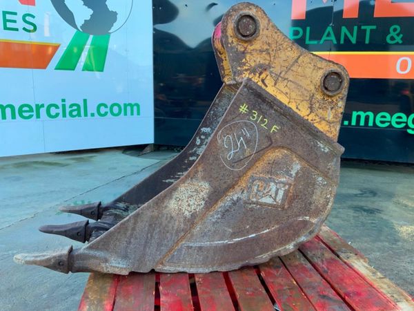 24" CATERPILLAR BUCKET.......65mm PINS..........32 377222248