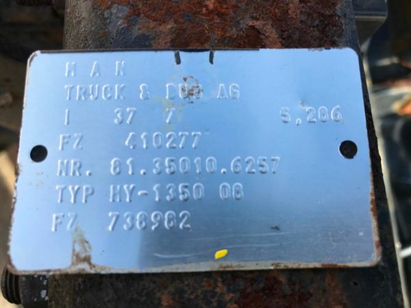 Man TGM 2014 MAN DOUBLE DRIVE BOGIE ASSEMBLY 377222440