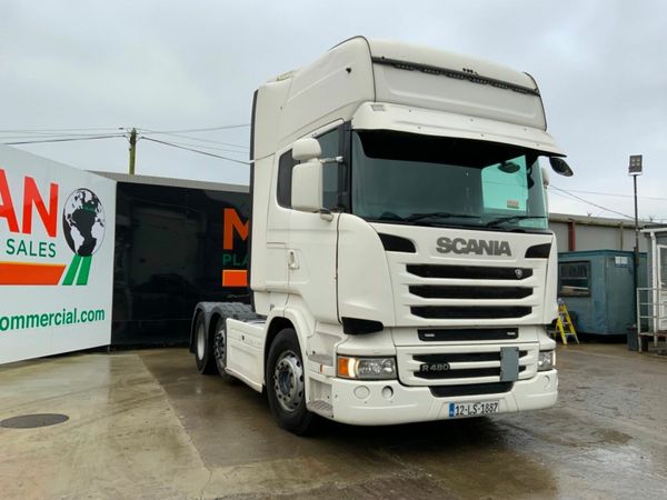 Scania R490 R420 TOPLINE MID LIFT AND STEER. 377222461