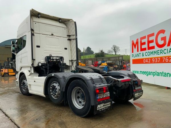 Scania R490 R420 TOPLINE MID LIFT AND STEER. 377222468