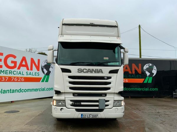 Scania R490 R420 TOPLINE MID LIFT AND STEER. 377222473