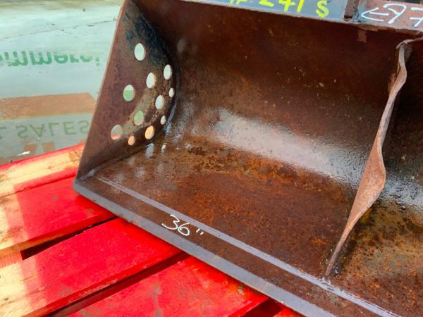 JCB MICRO DIGGER GRADING BUCKET...25mm...241. 377222793