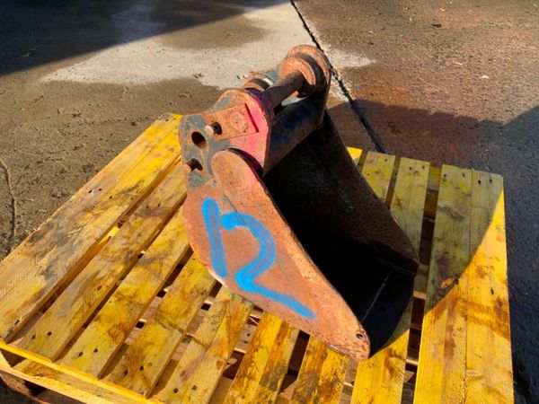 12" MINI DIGGER BUCKET........35mm PINS.......12f. 377223386
