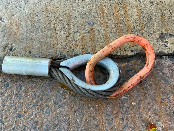 4 LEG WIRE ROPE LIFTING SLINGS. 377223317