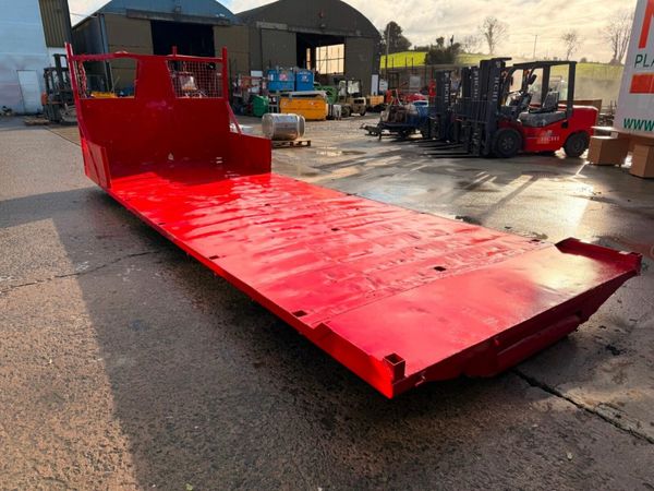 22 ft FLAT RACK / HOOK LOADER BODY SKIP....638p. 377223465