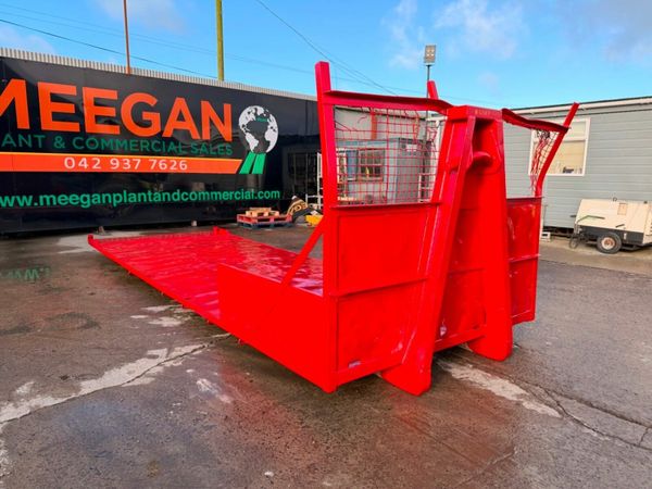 22 ft FLAT RACK / HOOK LOADER BODY SKIP....638p. 377223470