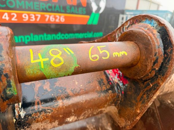 48" JCB DIGGING BUCKET ....65MM ....1618T 377223438