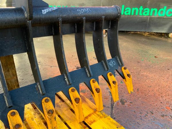 UNUSED 84" STONE / LAND RAKE.....80mm PINS...1582. 377223539