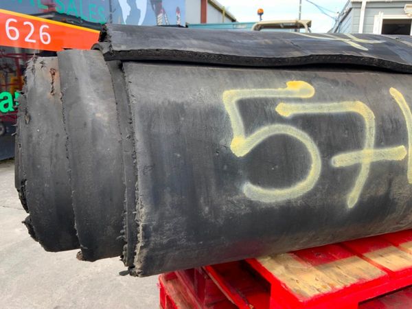 68" x 18mm RUBBER CONVEYOR MATTING........574-1. 377224411