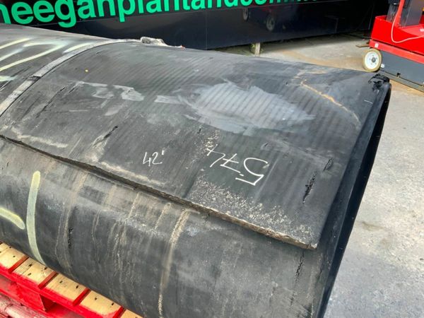 68" x 18mm RUBBER CONVEYOR MATTING........574-1. 377224412