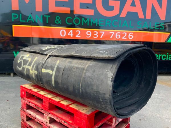 68" x 18mm RUBBER CONVEYOR MATTING........574-1. 377224413