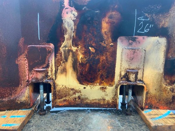 HITACHI EX 135 COUNTER WEIGHT / BALLAST. 377224544