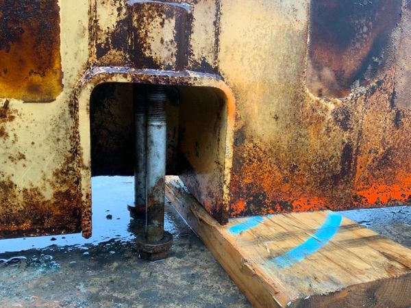 HITACHI EX 135 COUNTER WEIGHT / BALLAST. 377224546