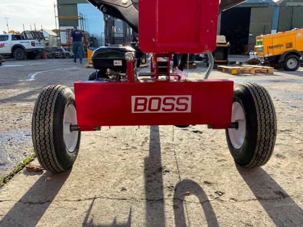 UNUSED 'BOSS' PETROL LOG SPLITTER........1434. 377224599