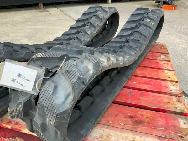 UNUSED 230 x 96 x 32 RUBBER TRACKS........3439. 377224826